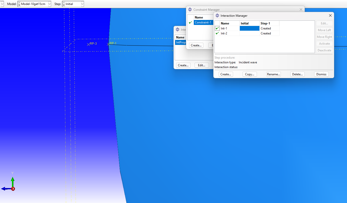 Blast source geometry and standoff distance in Abaqus assembly